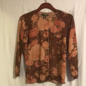 Ralph Lauren cardigan. Size Large. Fall/Winter